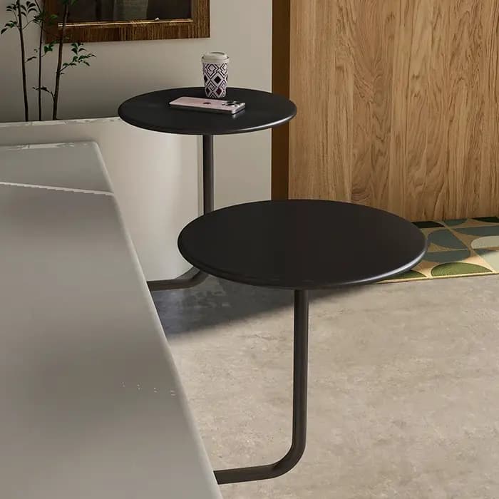 Table ronde murale de Style industriel pour café, Table d'appoint suspendue, peu encombrante, Design