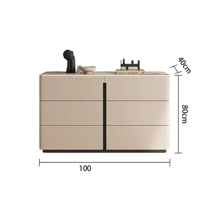 Armoire De rangement délicate avec tiroirs
