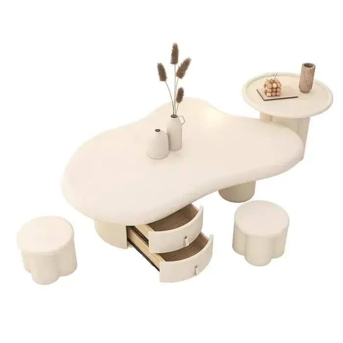 Table basse De beauté moderne gain De place Tables basses uniques européennes Glamour exquise Mesa De Centro Sala meubles De maison
