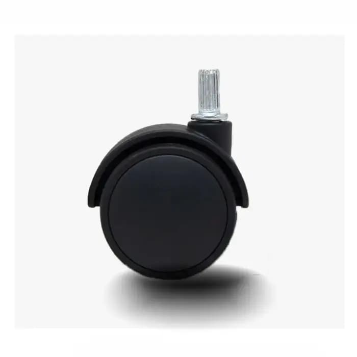 Outil 1.2/2 pouces meubles roues universelles roue de remplacement 360 ° Roulette de chaise de bur