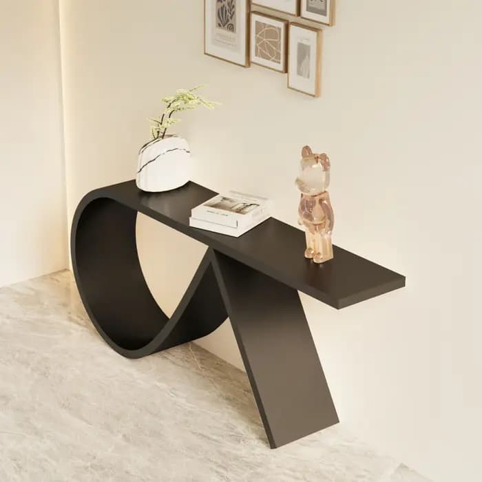 Tables De console minimalistes modernes couloir esthétique salon entrée
