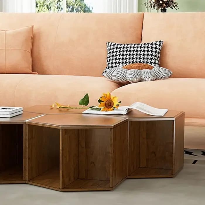 Affichage clair Table basse ornements multifonction Unique luxe