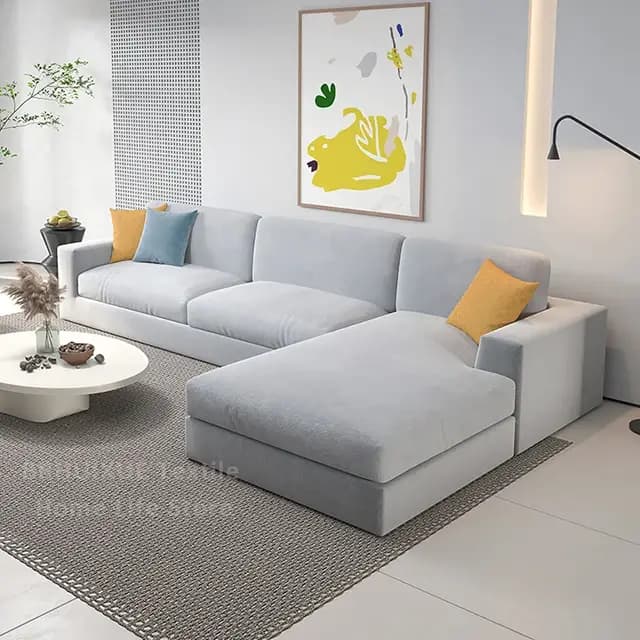 Housse de coussin de siège de canapé en velours Super doux
