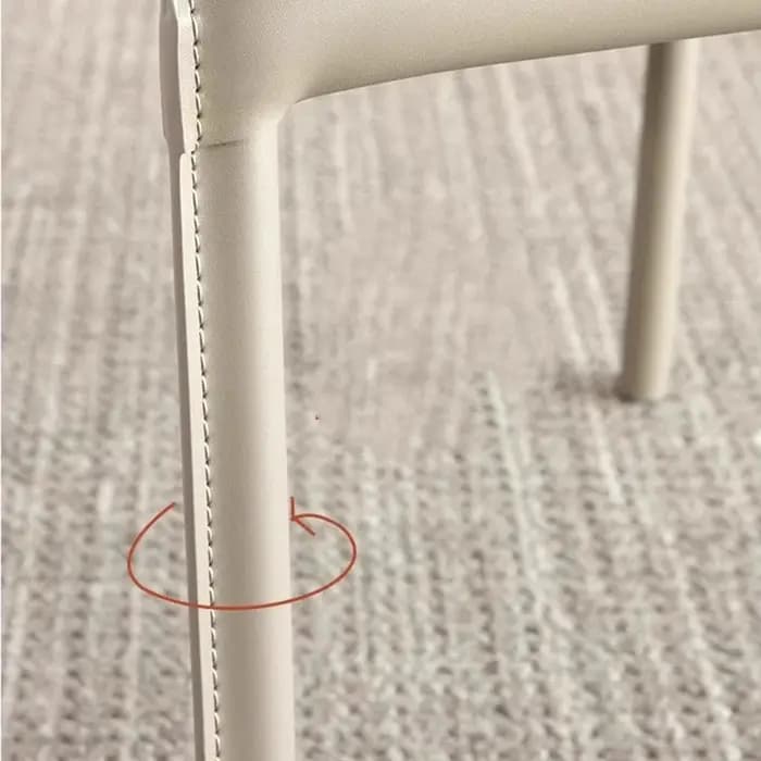 Design Simple chaises minimaliste Unique esthétique chaise de salle à manger créative