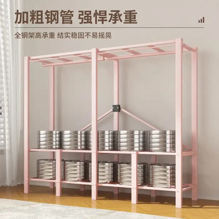 Armoire pliante Simple sans Installation, garde-robe en tissu pour chambre à coucher, solide et Dura