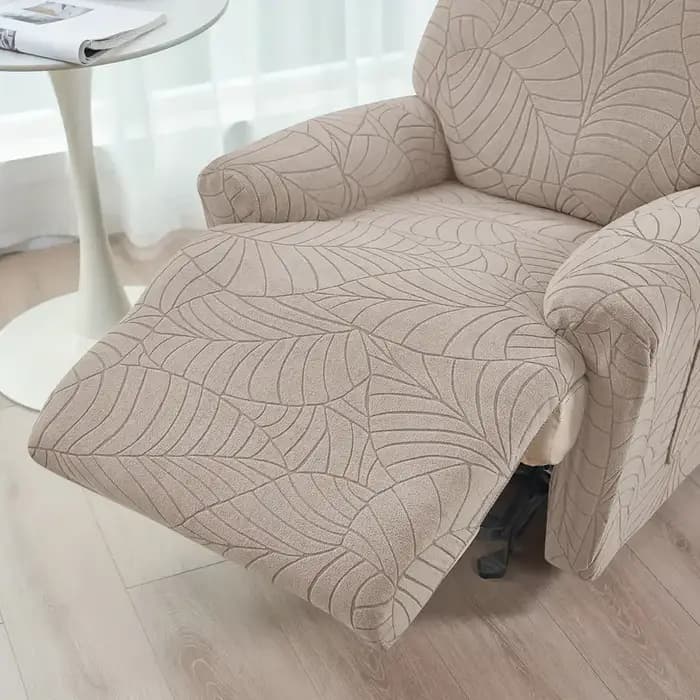 4 housses de canapé inclinable jacquard élastiques