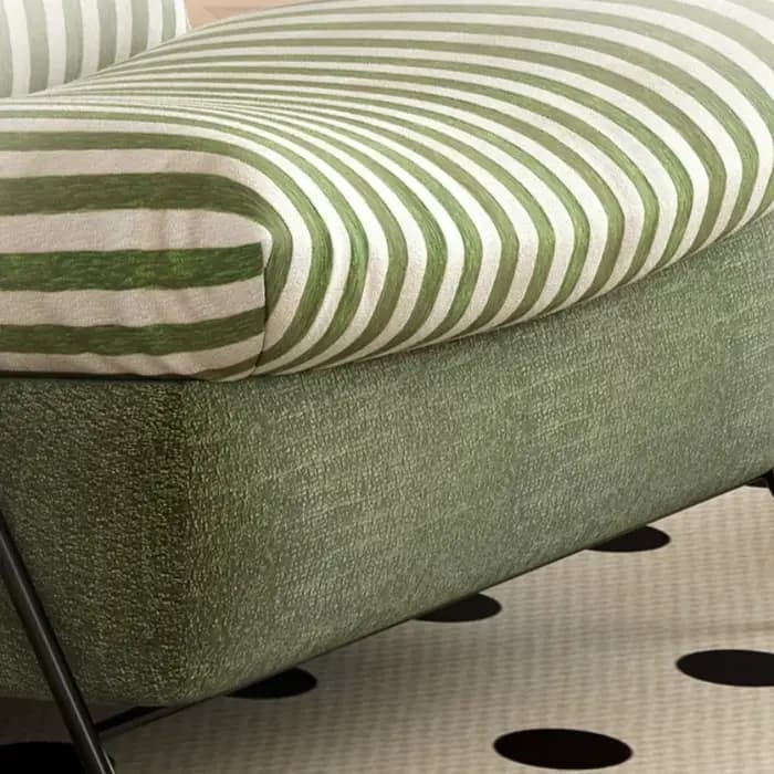 Fauteuils de salon moelleux en cuir