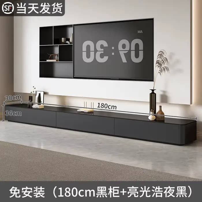 Glamour meuble Tv universel élégant décoration meuble Tv tiroir de rangement mur salon meuble Tv meu