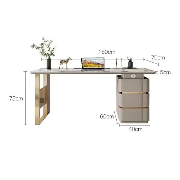 Bureau d'Écriture Minimaliste Moderne