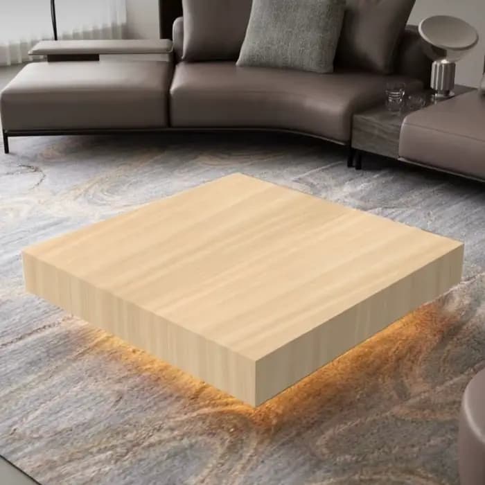 Table basse de luxe française 31 x 47 pouces, moderne, pour salon, idéale pour le gaming et l'hôtell