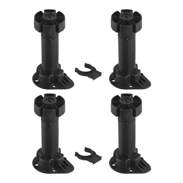 Pieds de Meuble Réglables de 80mm, 100mm et 120mm, pour Armoire, Table, Canapé, Support de Charge As
