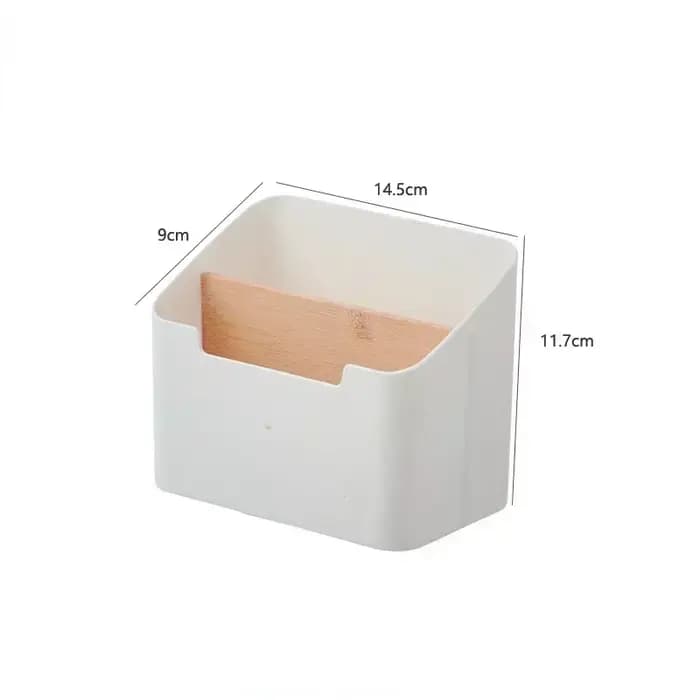 Organisateur de télécommandes et support TV pour table, boîte de rangement multifonctionnelle pour b