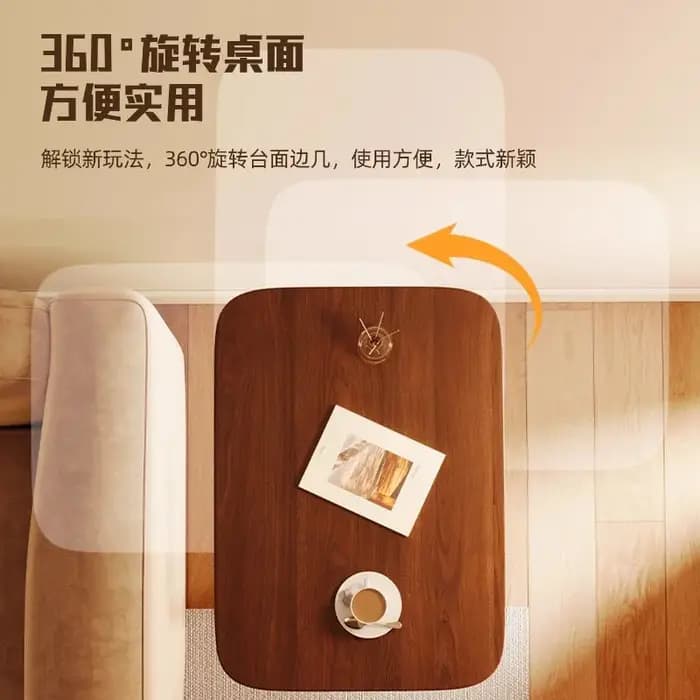 Canapé Table basse Table d'appoint réglable salon Table basse mobile usage domestique chambre chevet