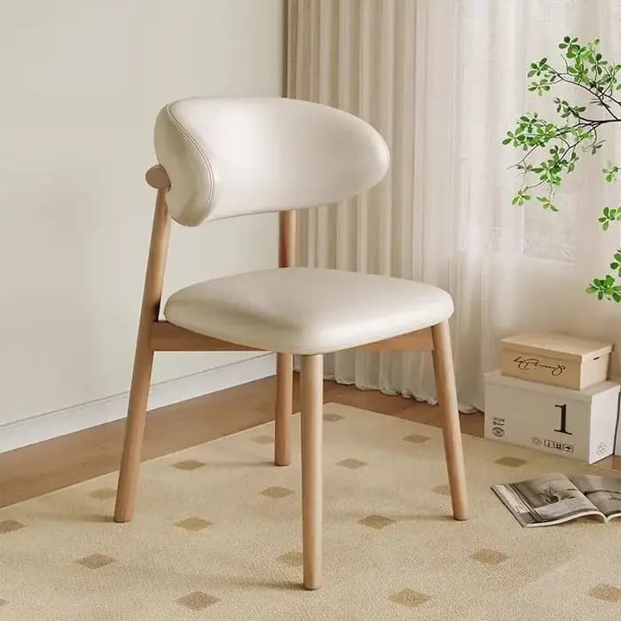Salon vanité salle à manger Chaises bureau unique Gamer maison Chaise de cuisine en bois Design Chai