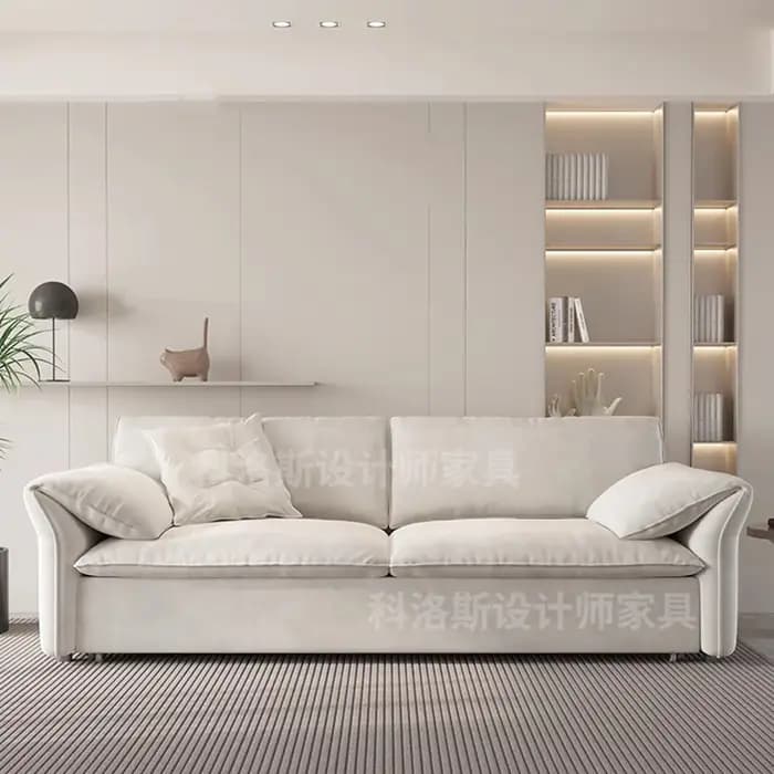Fond minimaliste canapés lit extensible européen Relax 2 places canapé-lit moderne adultes Canape Salon De Luxe accessoires pour la maison