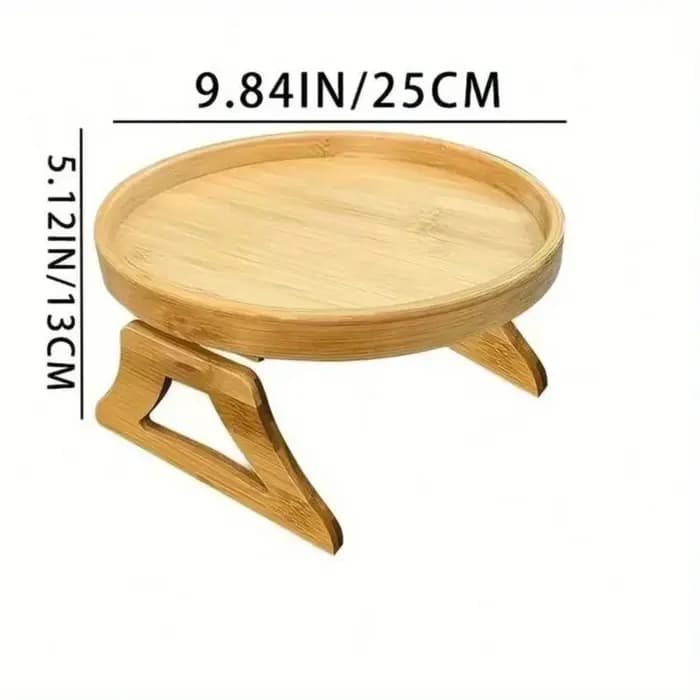 Plateau d'accoudoir de canapé pliable – Table de bras