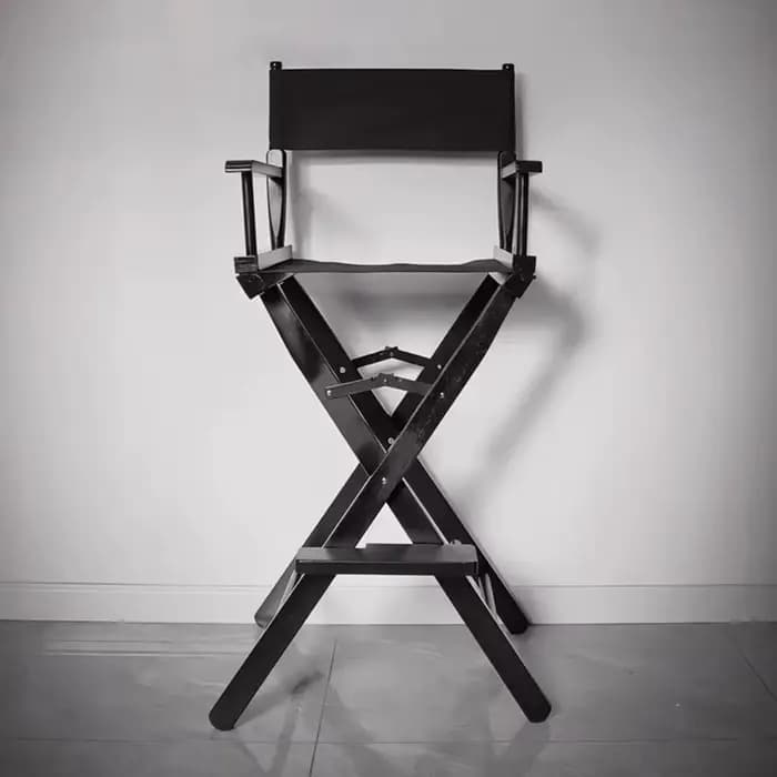 Chaises de bar en bois massif avec dossier, tabouret haut pliant, fauteuils modernes, piste de bar e