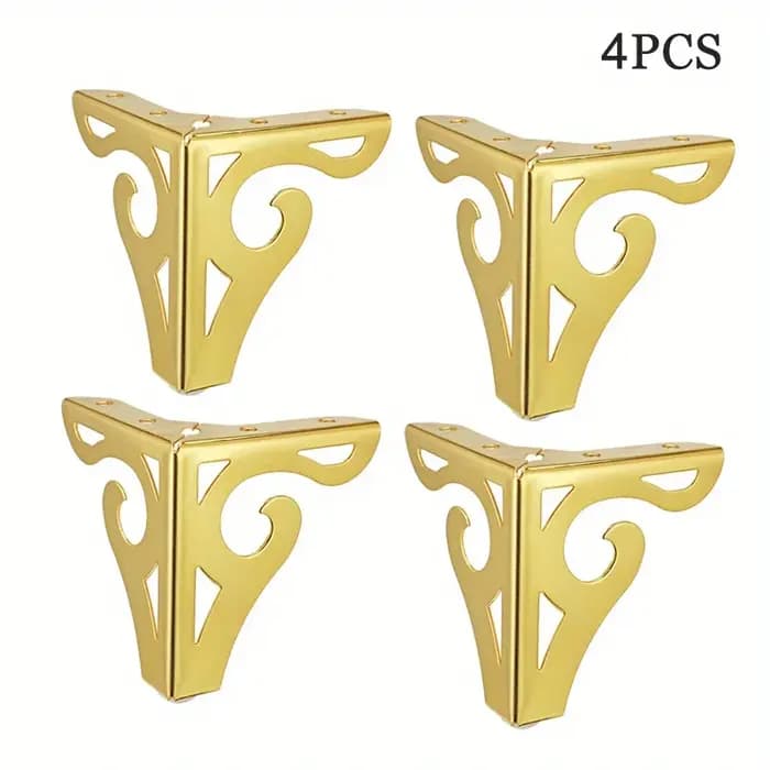 12 cm design moderne évidé meubles canapé jambes chrome métal