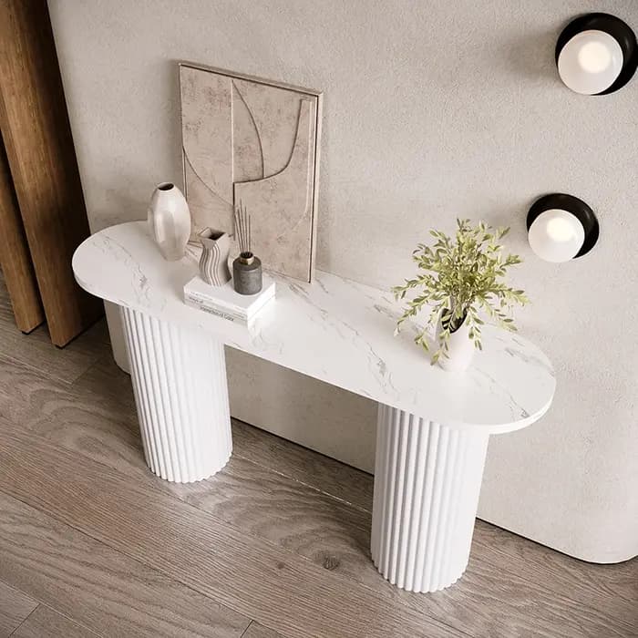 Tables de Console modernes nordiques Design coin esthétique