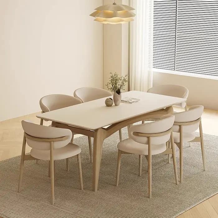 Tables à manger longues extensibles avec chaises Design