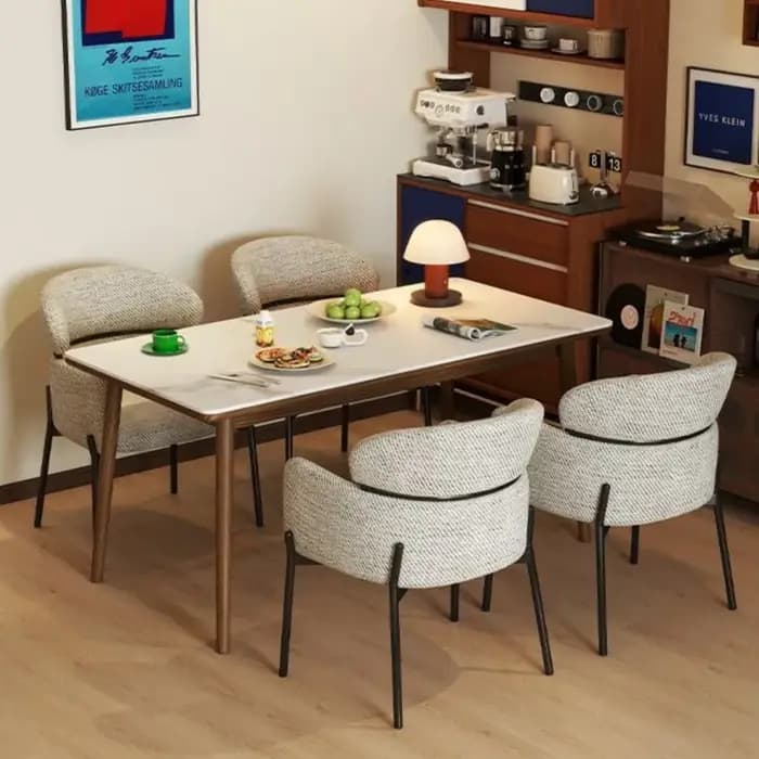 Chaise de salle à manger minimaliste italienne