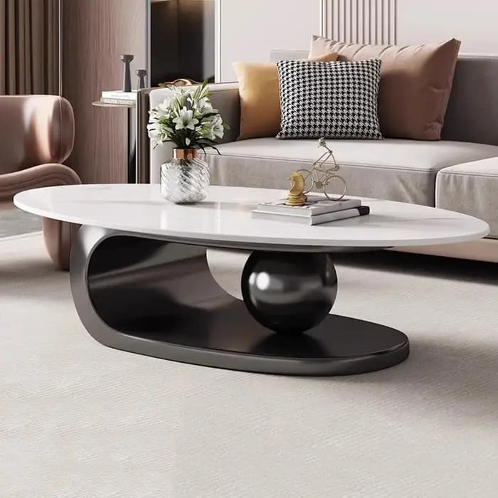 Table basse mignonne et bon marché, design italien Unique, décoration moderne, Table d'appoint perme