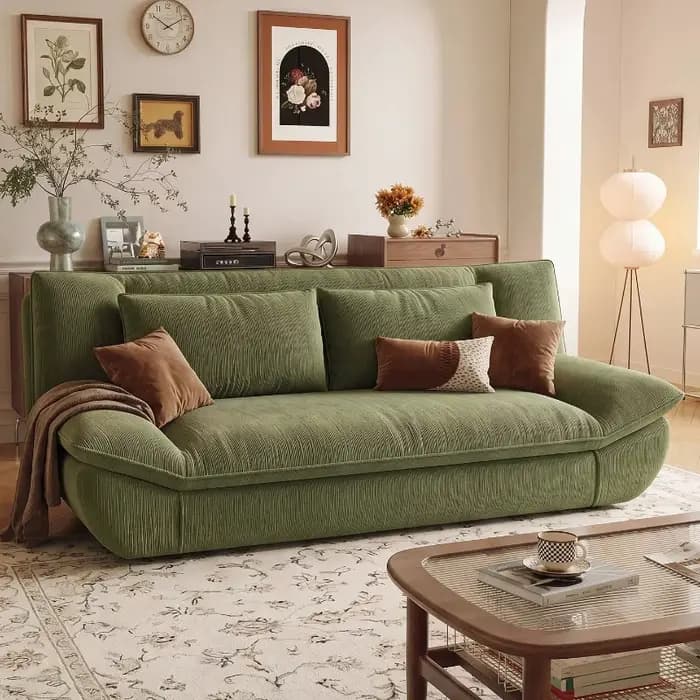 Canapé modulaire pliable italien Friends Cloud, confortable, en liquidation, meubles pour la maison