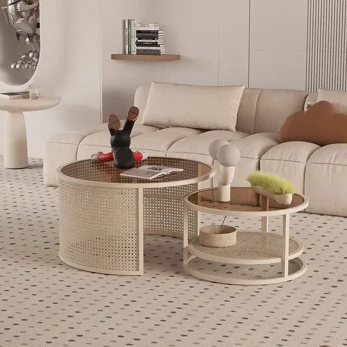 Organisateur de Table basse esthétique minimaliste