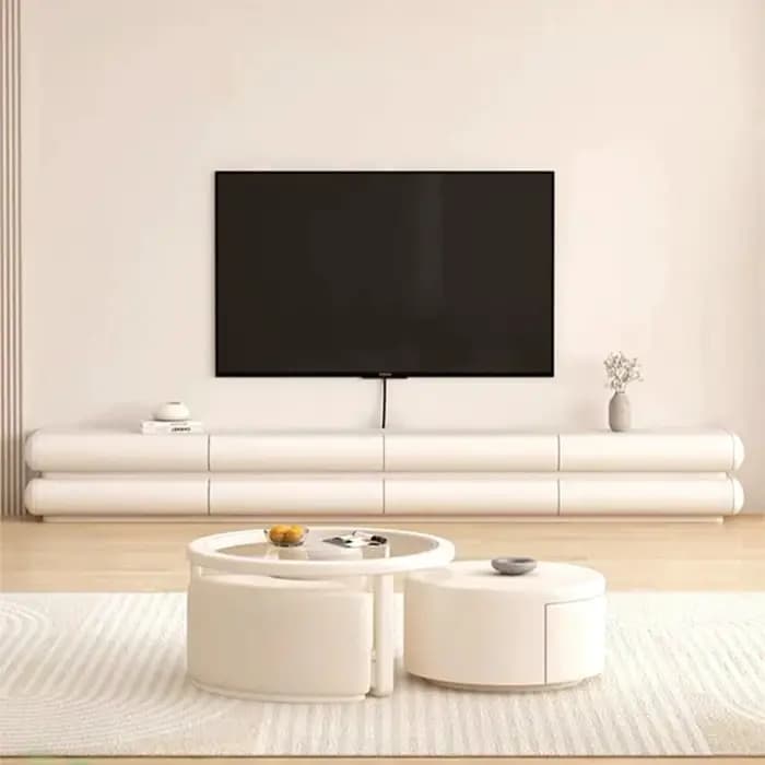 Meuble TV mobile de luxe pour hôtel