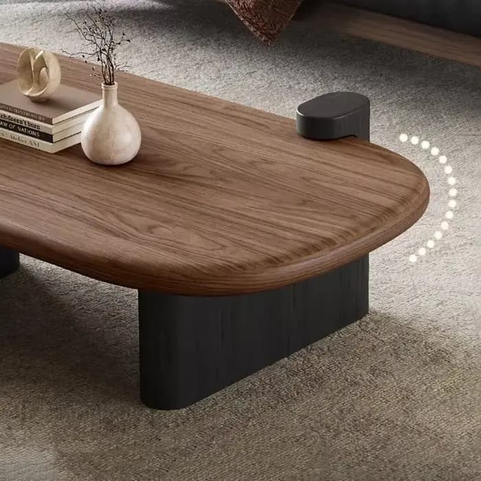 Table basse ronde confortable