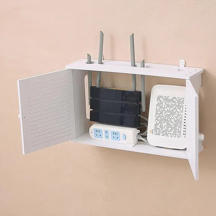 Boîte de rangement pour routeur WiFi