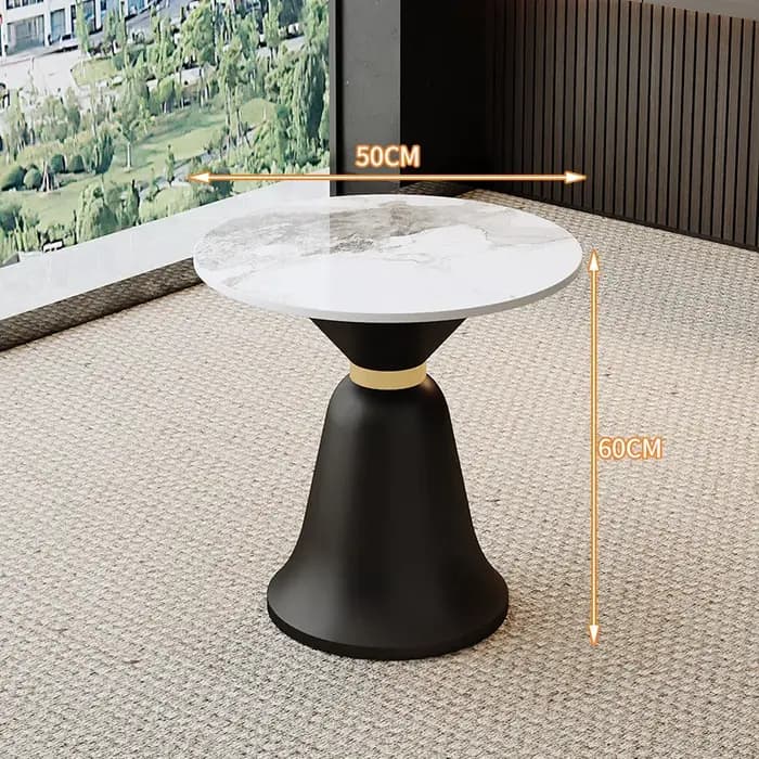 Grandes tables basses noires pour salon, tables basses de centre, tables basses de sol, tables basse