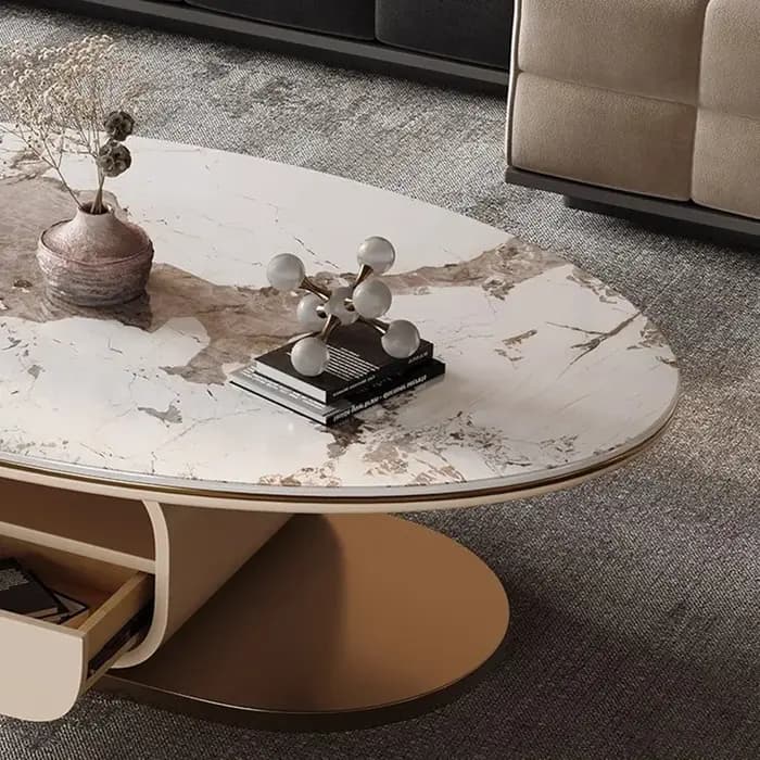 Table basse design tendance avec rangement