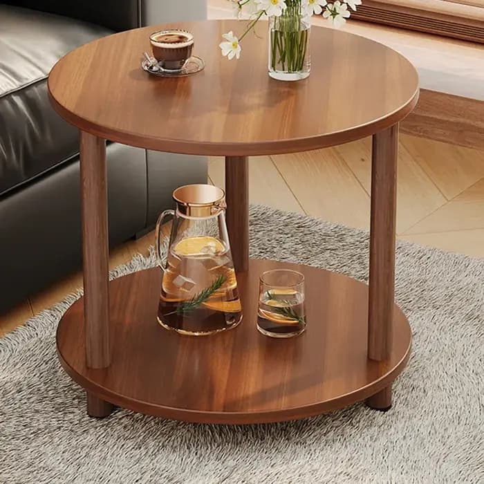 Table d'appoint Simple en bois, petite Table d'appoint moderne et Unique, peu encombrante, pour cham