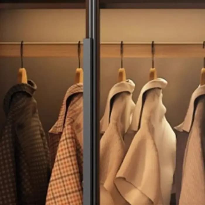Organisateur étagères armoire robuste chambre moderne luxe