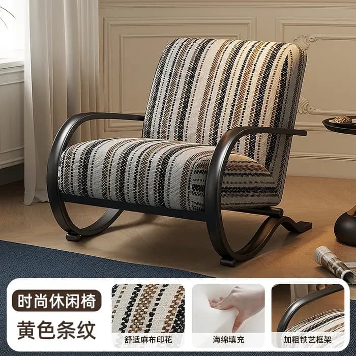 Accoudoir chaises nordiques salon Design chambre vanité