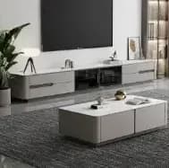 Tiroir Table basse design rangement en bois