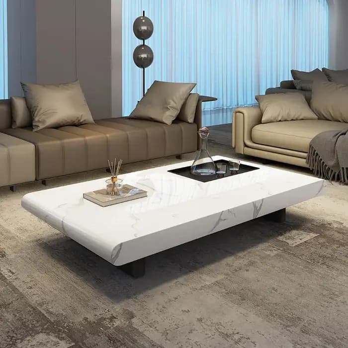 Beauté luxe Table basse Simple moderne gain De place Tables basses nordique à la mode Mesa De Centro Sala meubles De maison