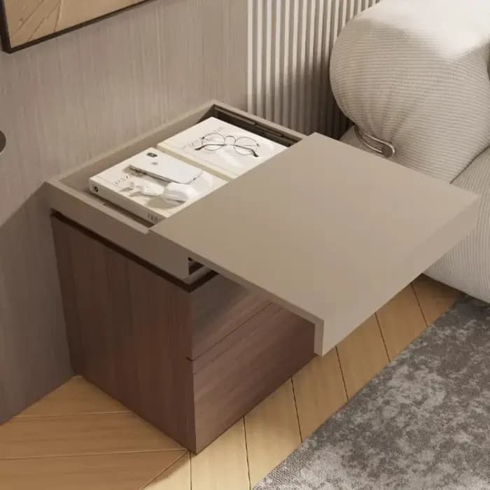 Table de chevet nordique minimaliste