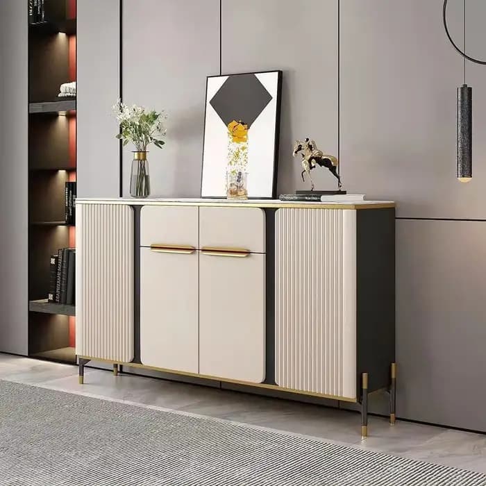 Armoires de salon modernes et élégantes