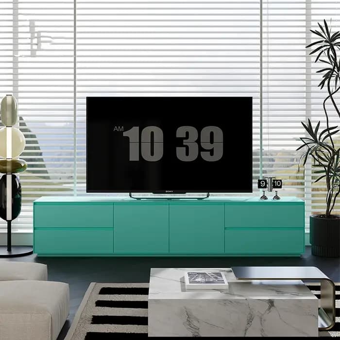 Meuble Tv De luxe à la mode au sol français avec rangement