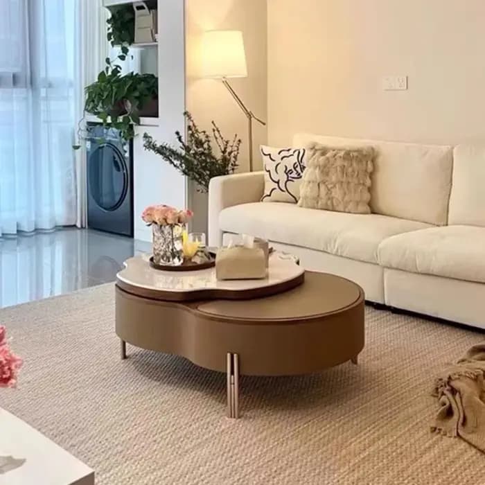 Table basse esthétique peu encombrante