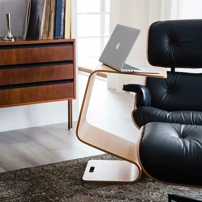 Table basse minimaliste design en bois massif