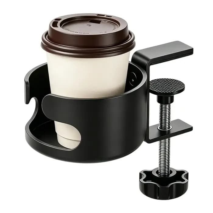 Support de tasse de table anti-déversement réglable