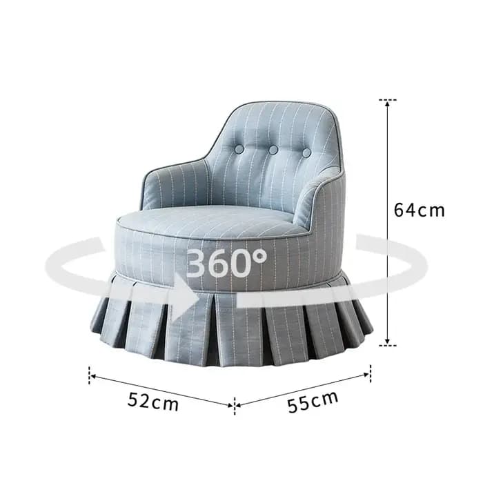 Fauteuils d'appoint style crème