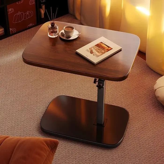 Canapé Table basse Table d'appoint réglable salon Table basse mobile usage domestique chambre chevet