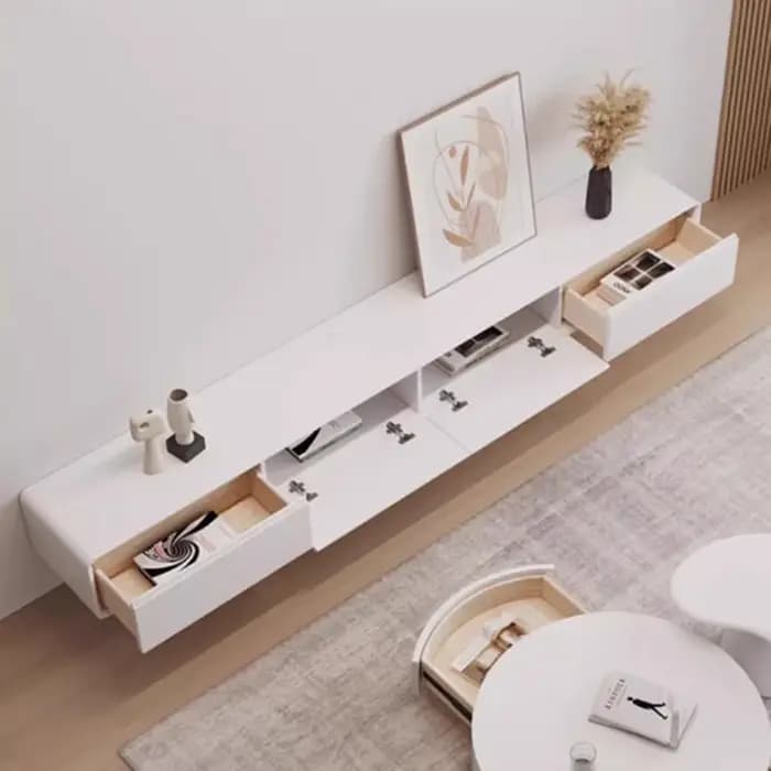 Meubles de télévision flottants de luxe