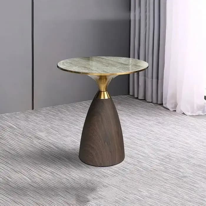 Petite Table basse de luxe, centre de Salon, Table d'appoint ronde de styliste italien, meubles de S