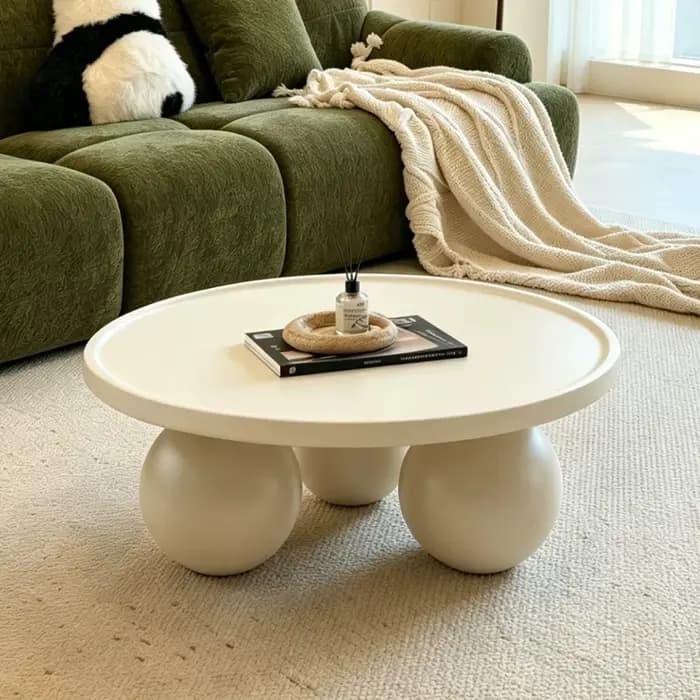 Table basse ronde petite pour salon