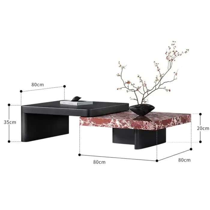 Table basse Design à couverture rigide